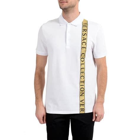 versace collection men's polo